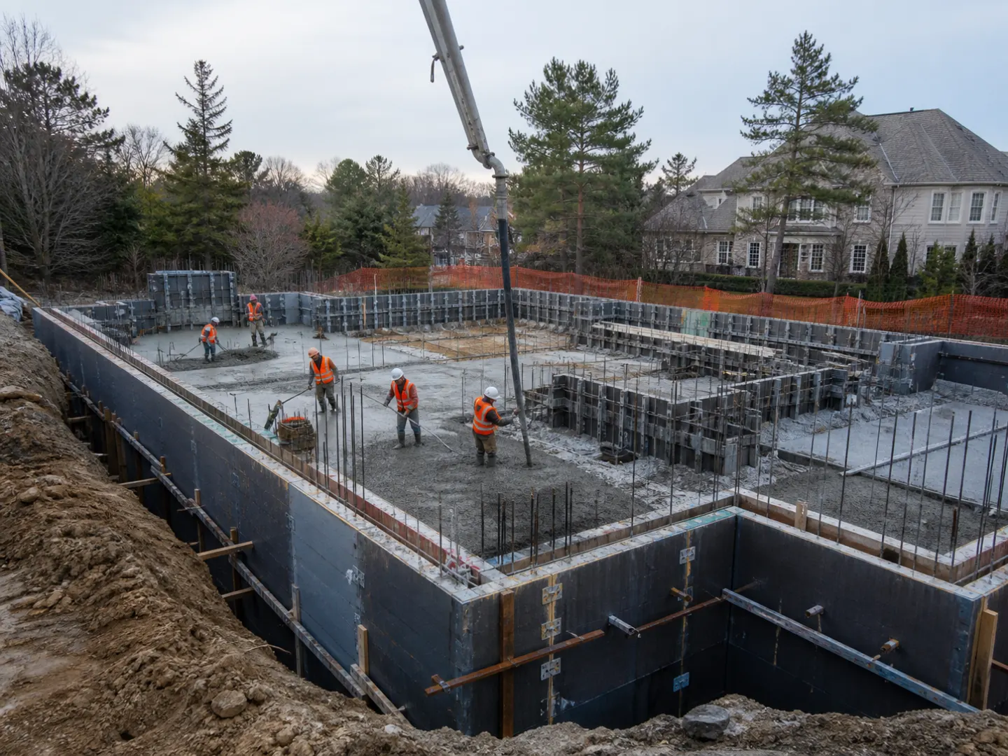 Custom Foundation Pour