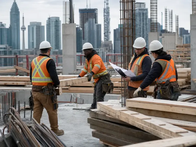 Mid-Rise Site Labour project by Rocklyn Construction