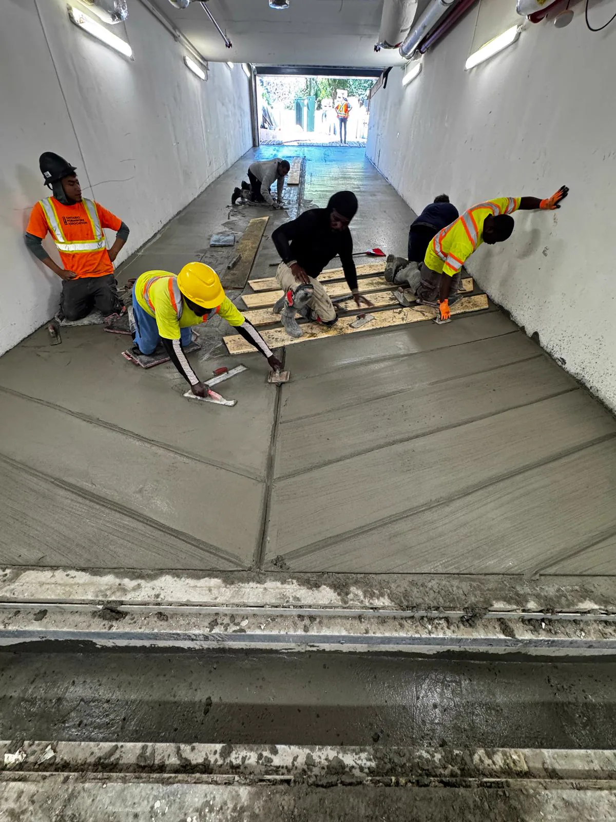 Interior Concrete Ramp Placement project progress photo 6