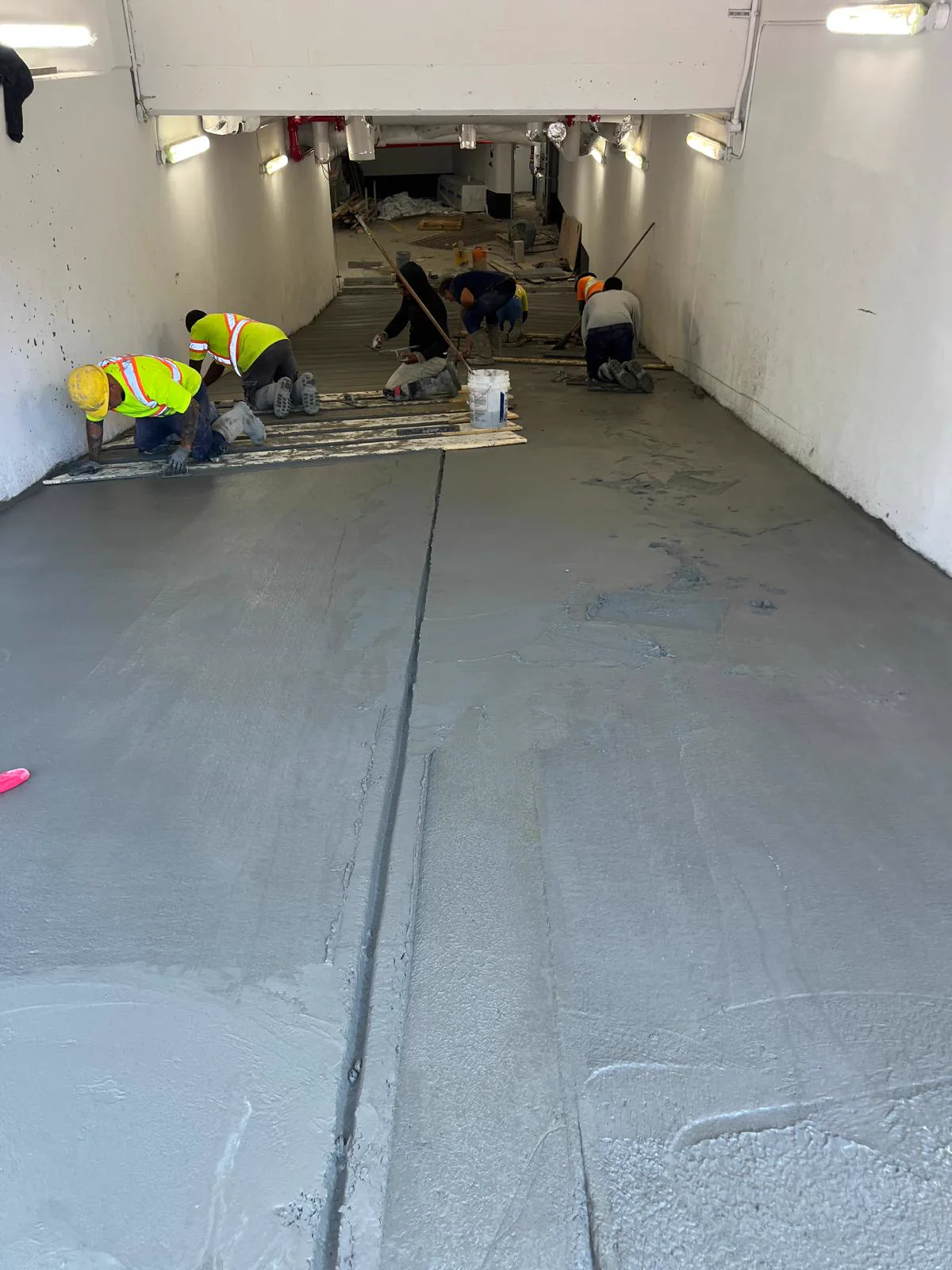 Interior Concrete Ramp Placement project progress photo 7