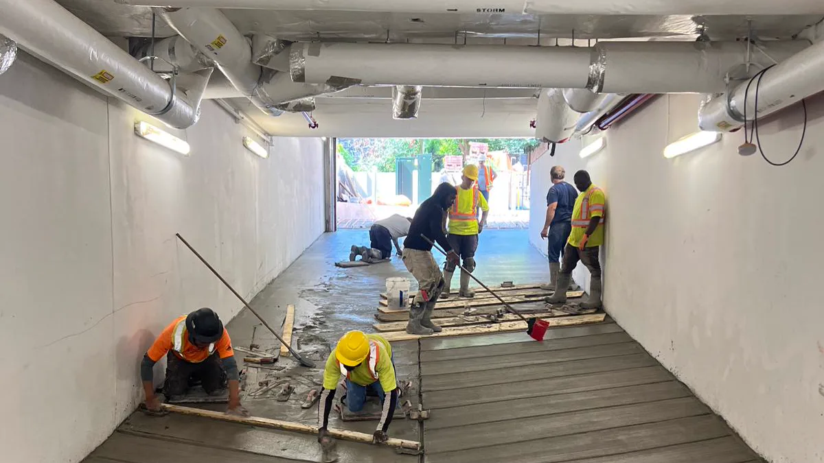 Slabs & Floors concrete service by Rocklyn Construction