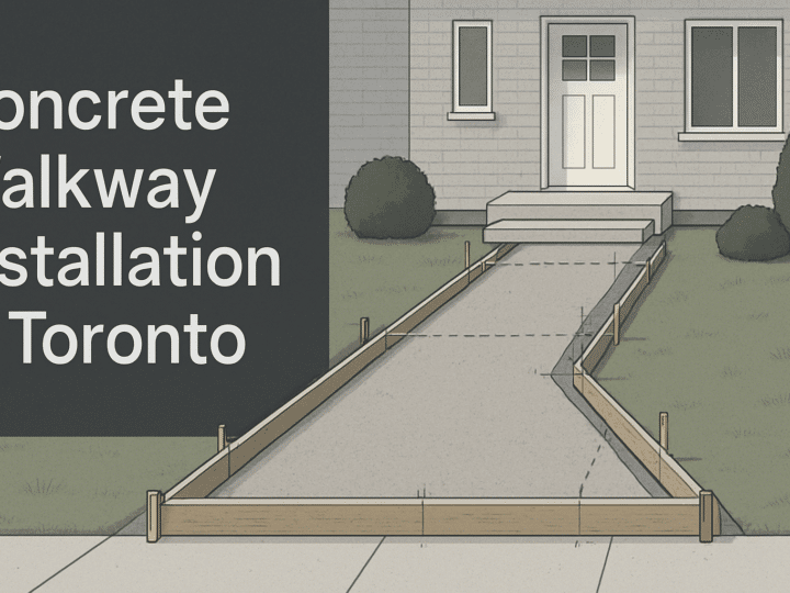 Concrete Walkway Installation in Toronto: 6 Planning Decisions That Matter