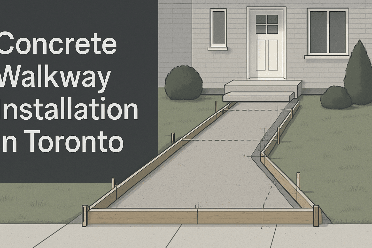 Concrete Walkway Installation in Toronto: 6 Planning Decisions That Matter
