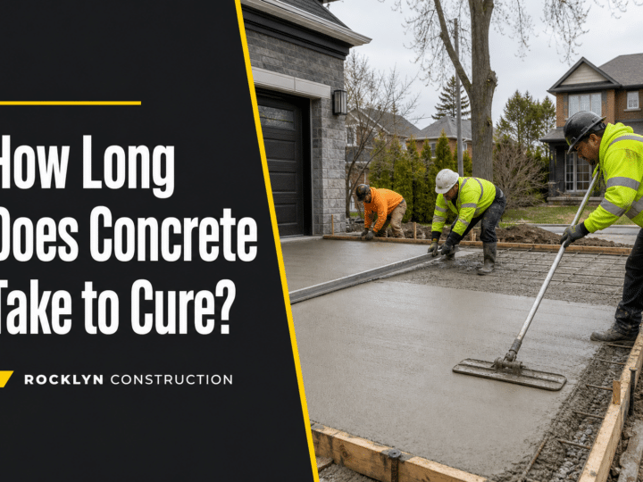How Long Does Concrete Take to Cure in Toronto? A Practical Timeline